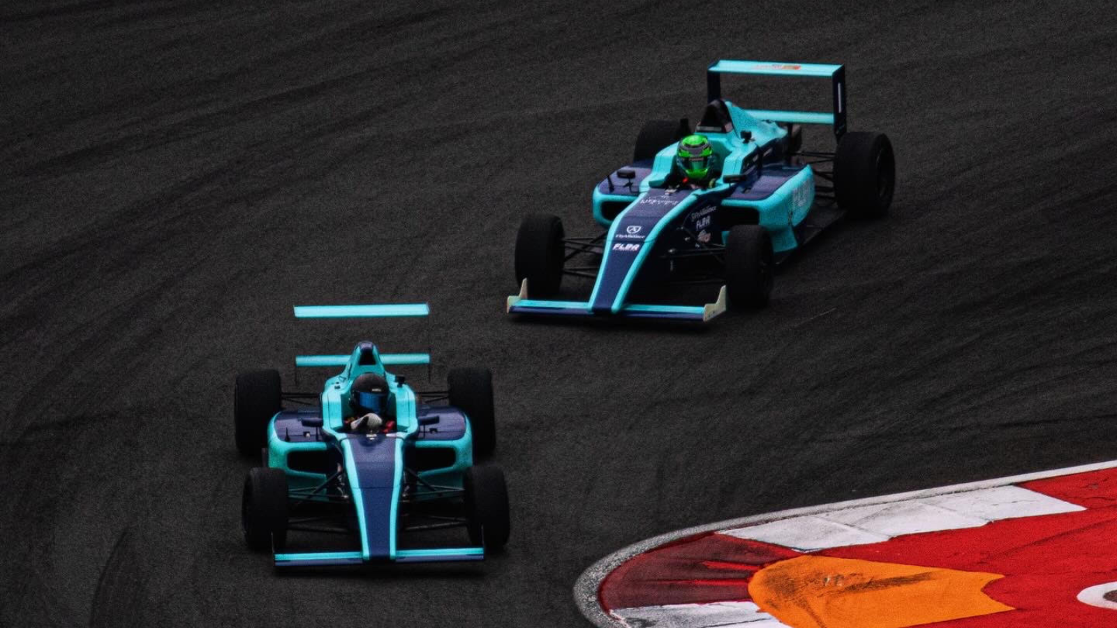 Jake Pollack and Twin Brothers Cash and Roman Felber Pilot Trio of Jensen Cars at Mid-Ohio