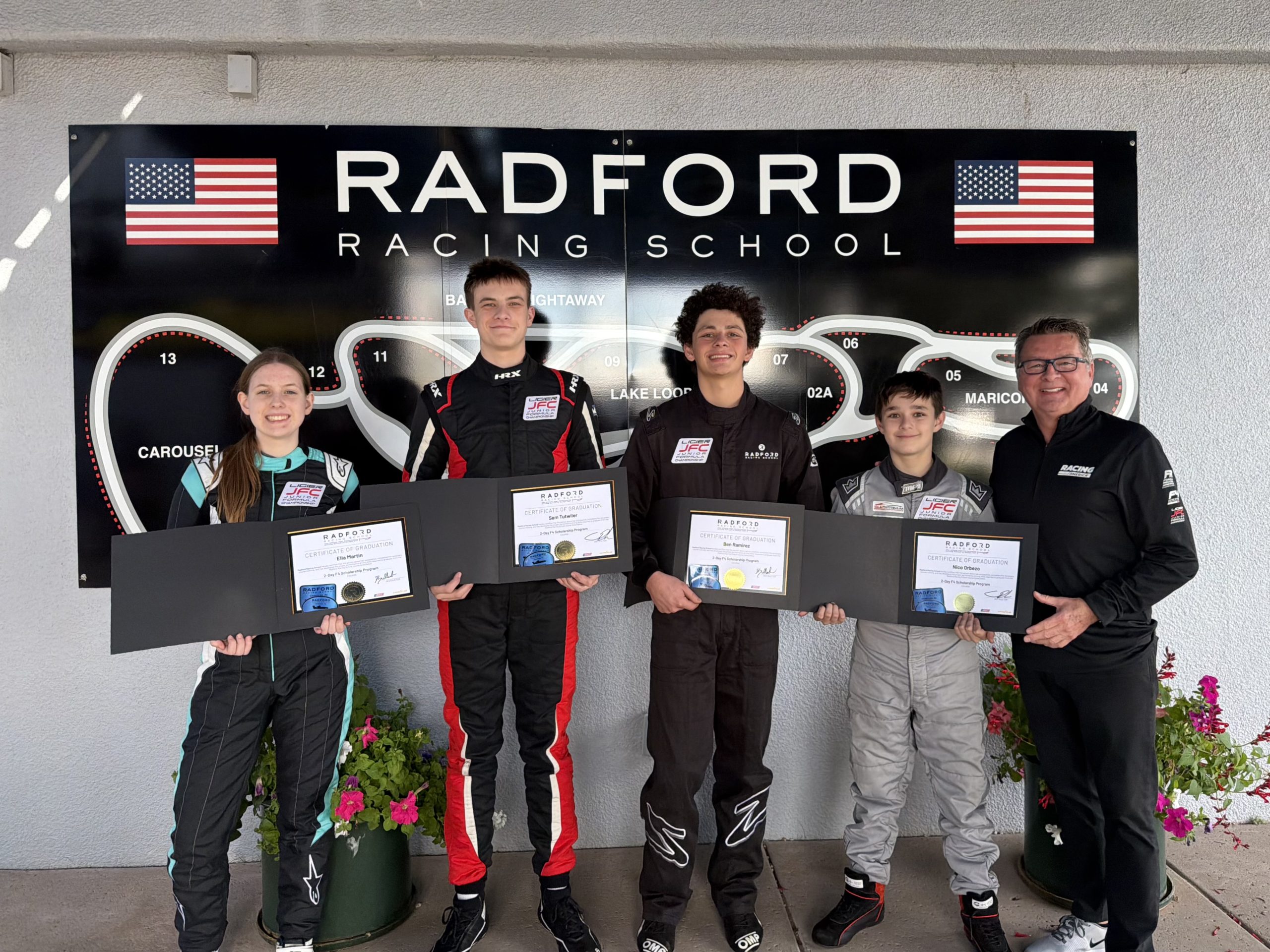 Karters Ready for Formula Career After Completing Radford Racing School F4 Scholarship School