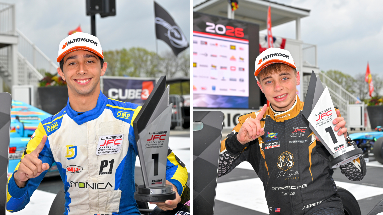 Beckham Jacir and Jack Speth Win Thrilling Race 2 at Road America